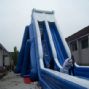 2014 new hot double side inflatable water slide